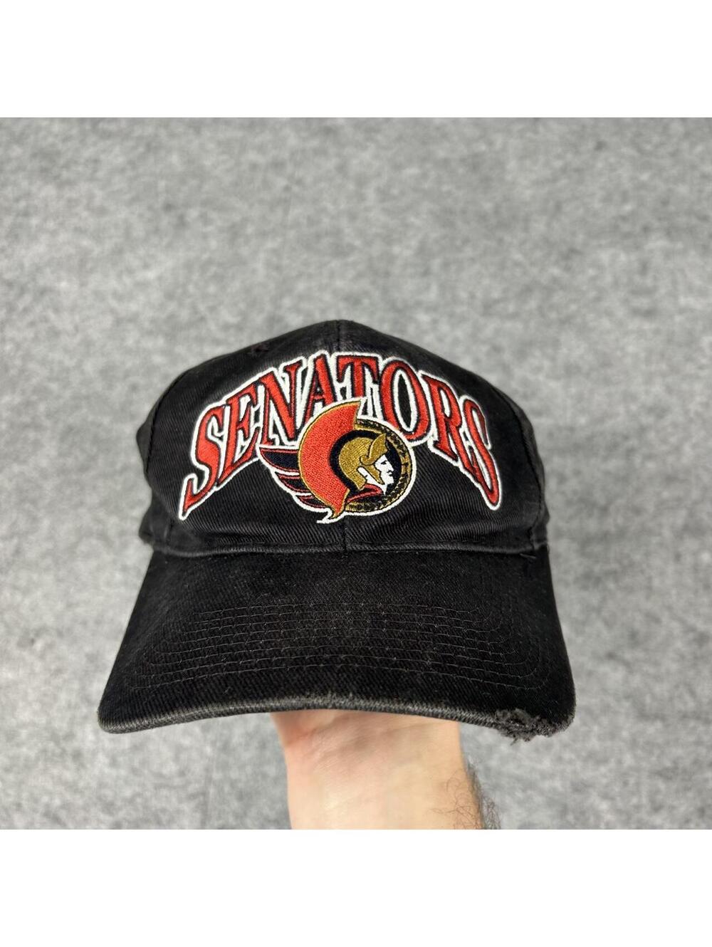 Vintage 90s NHL Ottawa Senators Adjustable Hat Hockey Cap